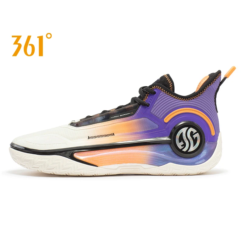 361 Degrees AG4 Aaron Gordon Men Basketball Shoes Carbon Plate Durability Shock Absorption Wear Resistan Male Sneaker 572411102