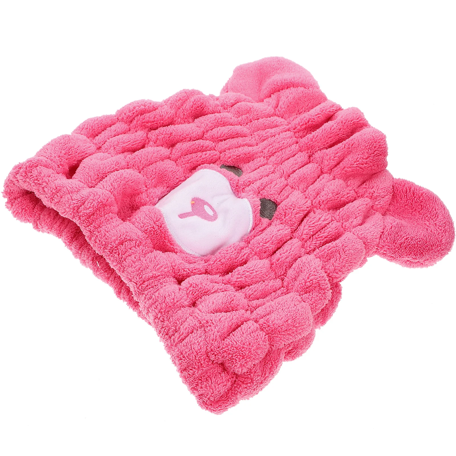 

Kids Coral Fleece Hair Drying Hat Absorbent Dry Towel Wrap Comfortable for Travel Home Rapid Hair Drying Towel