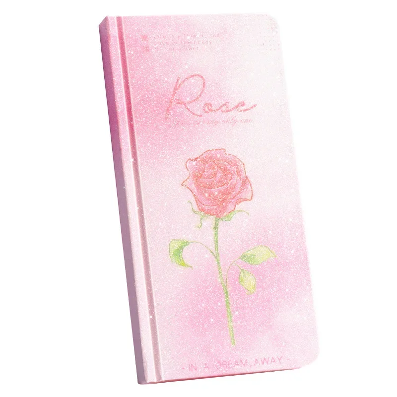 2025 English Schedule Book Time Management Daily Plan Book Leather A6 Thickened Notebook Efficiency Manual weekly planner