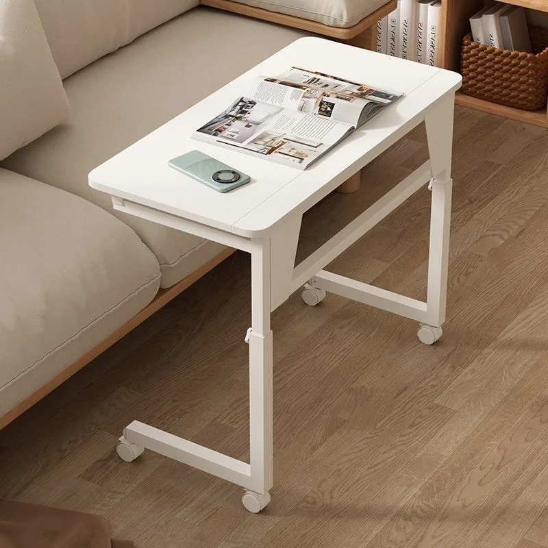 Foldable lifting  Mobile sofa Side  Household simple study Bedroom bedside Multifunctional desk