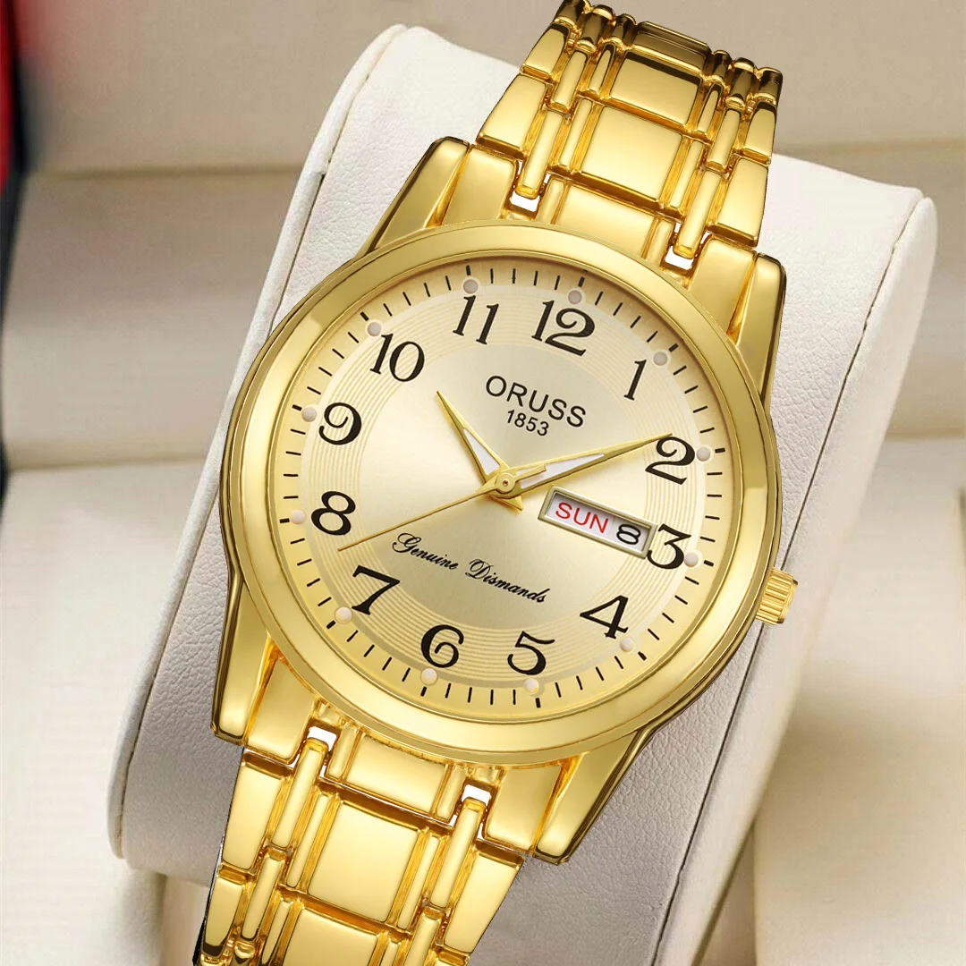 Herren uhr Business Doppel kalender lässig hundert Match Gentleman hochwertige Persönlichkeit Mode langlebige Herren uhr