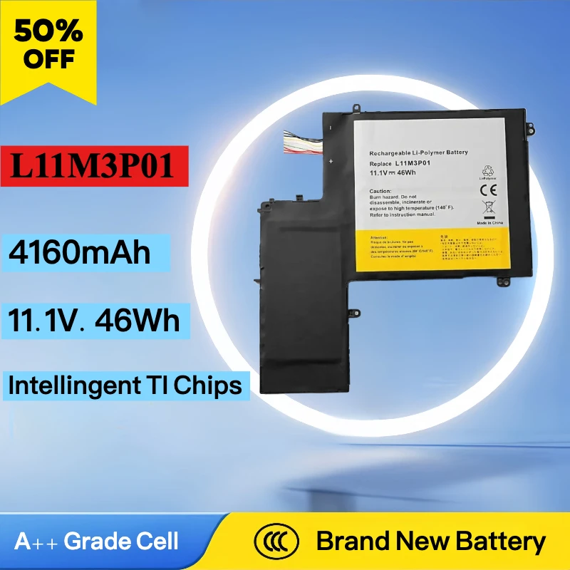 L11M3P01 Laptop Battery for Lenovo IdeaPad U310 Series U310 MAG6BGE MAG62GE MAG66GE MAG6J MAG6B MAG62 MAG67GE 43752CU 43752BU