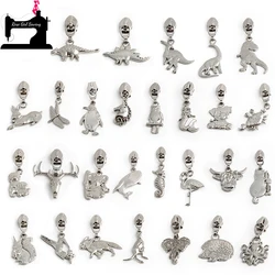Silver 10/50/200PCS Varied 5# Nylon Detachable Zipper Slider Puller For Clothing Bags Purse Instant Zip Head Repair Accessories