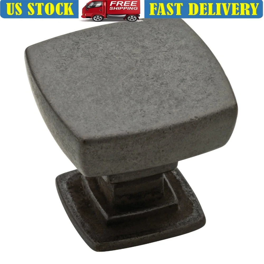 

Современная квадратная ручка для шкафа, мягкое железо, цинк, 10 шт., крепежные детали в комплекте, коллекция Webber, кухонная фурнитура для ванной комнаты