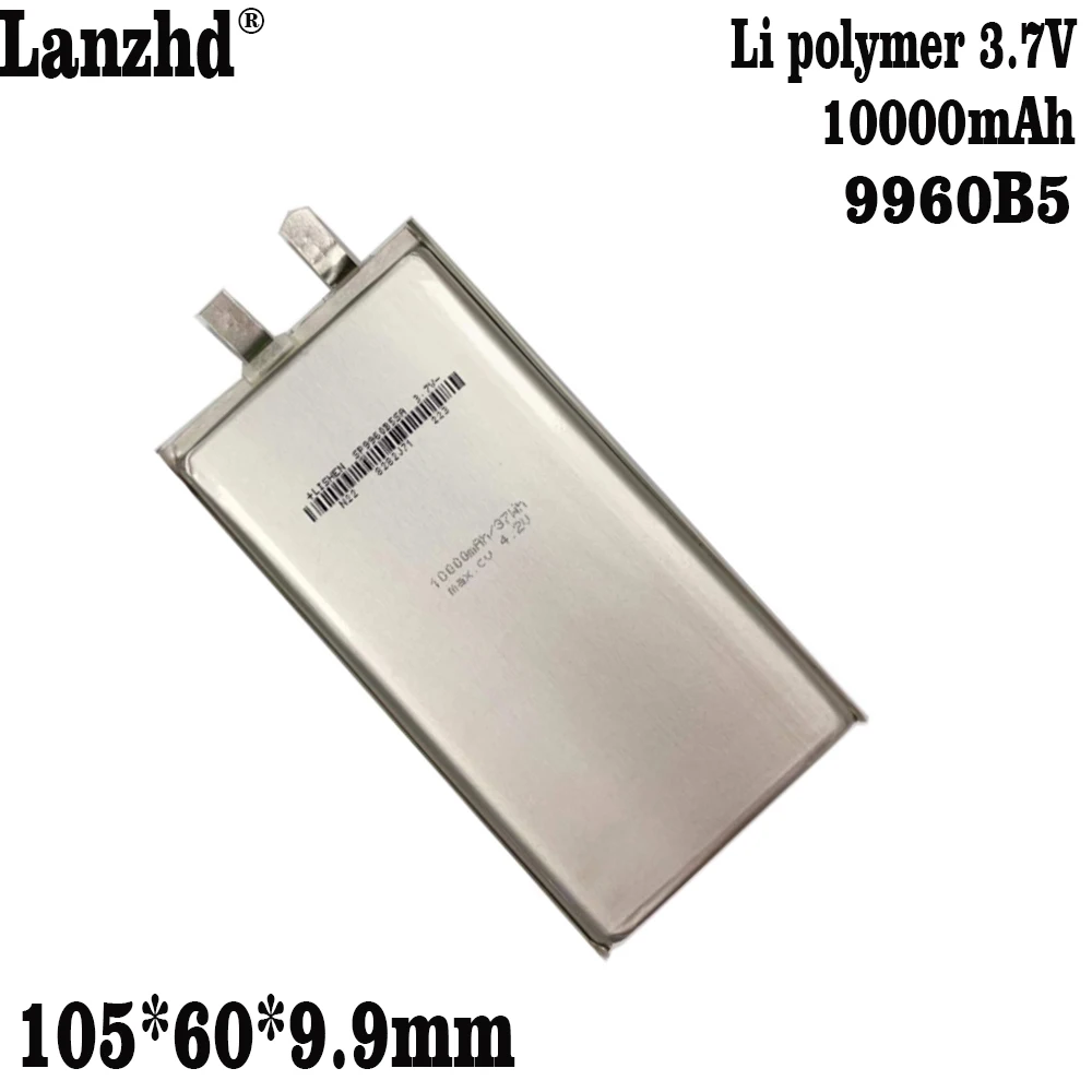 1-12pcs 3.7V 1060115 9960105 9960B5 Li Polymer Lithium LiPo cells Took for colorfly c10 E-Books Power bank Tablet PC DVD 10000mA