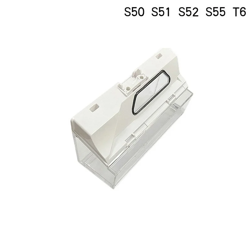 Dust Box For Xiaomi Roborock S5 S50 S51 S52 S55 S6 T6 Vacuum Cleaner Sweeping Robot Dust Bin Box Accessroies Spare Parts