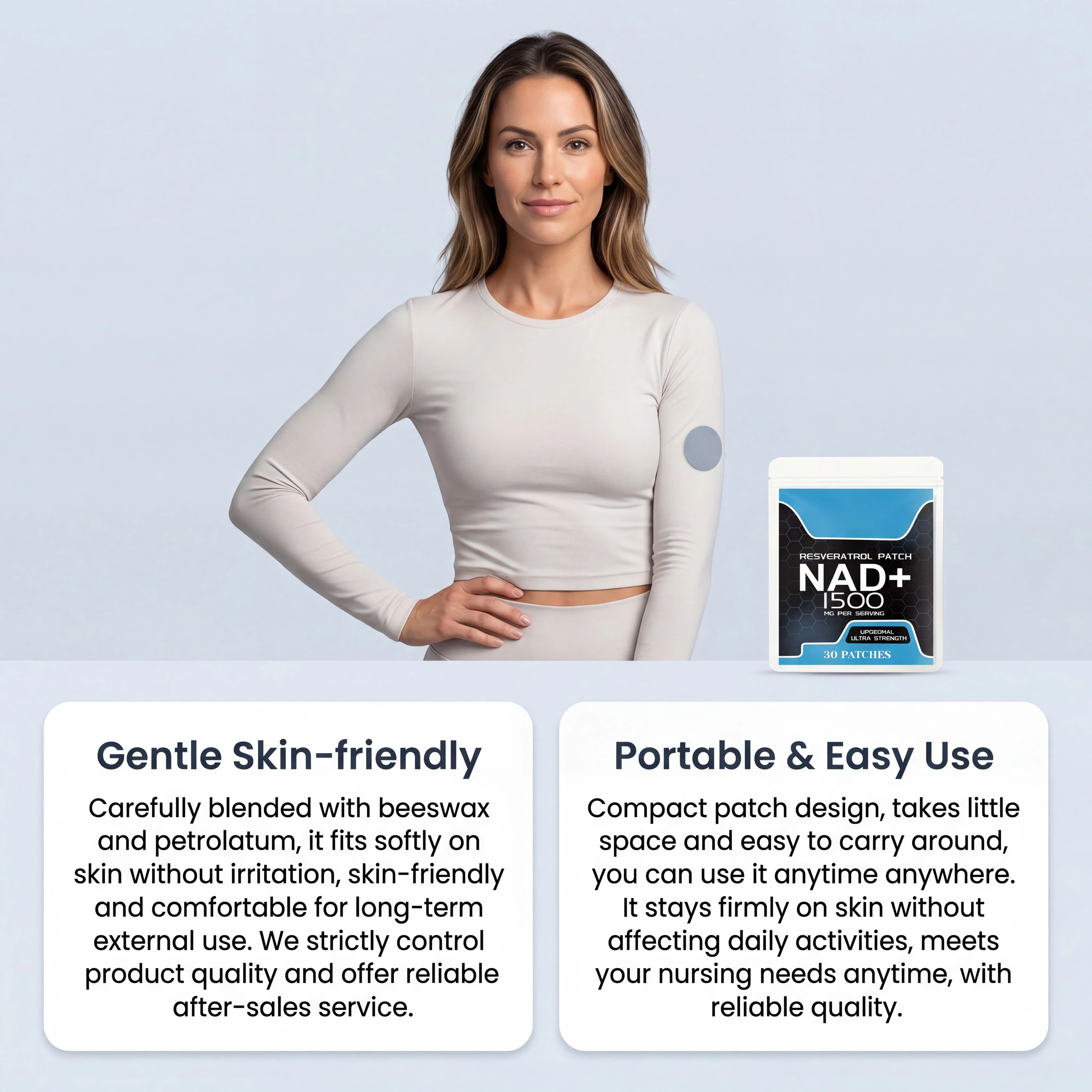Body Care Patch, Supports Comfortable Body Condition, Comfortable Breathable Fit, Portable External Care Patchs view 5