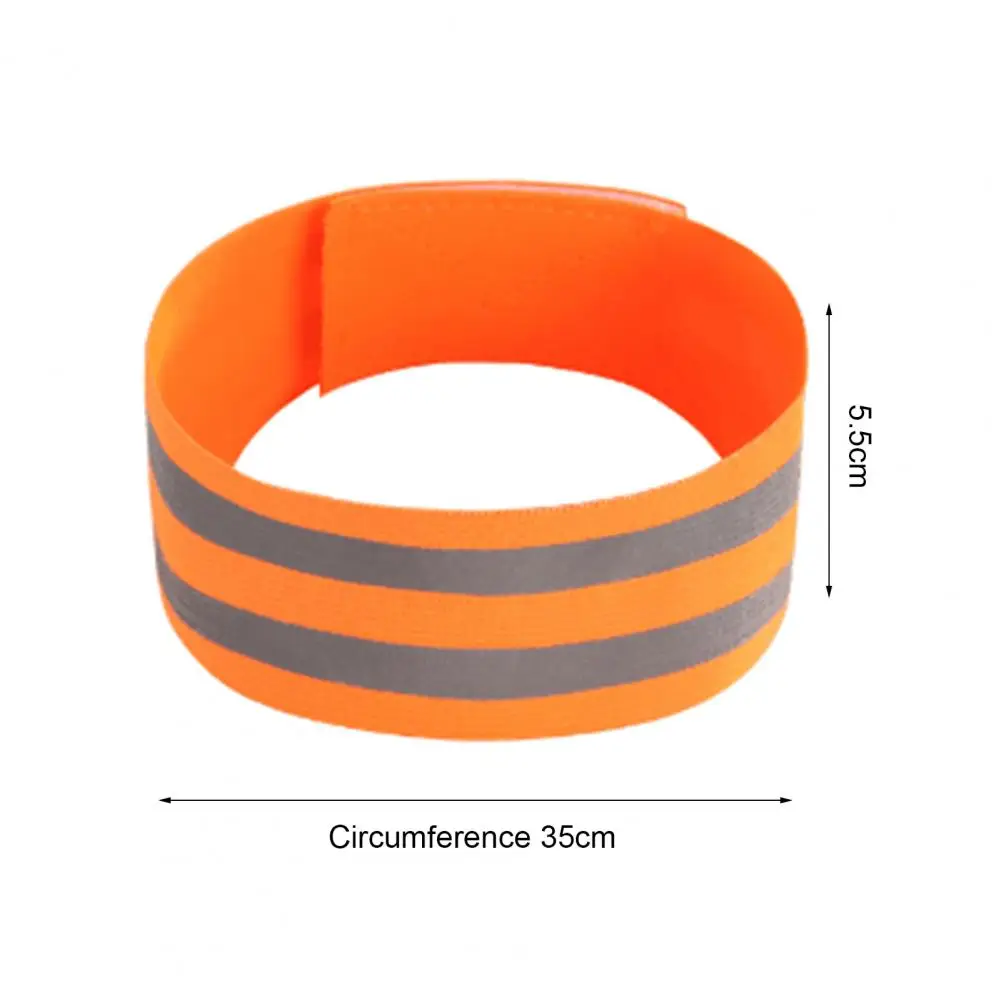 Cycling Reflective Strips Outdoor Running Warning Wristband Safety Armband Arm Wrist Ankle Reflective Band