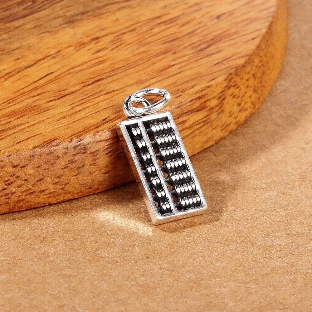 Real 925 Sterling Silver Lovely Abacus Pendant 2-Design Available