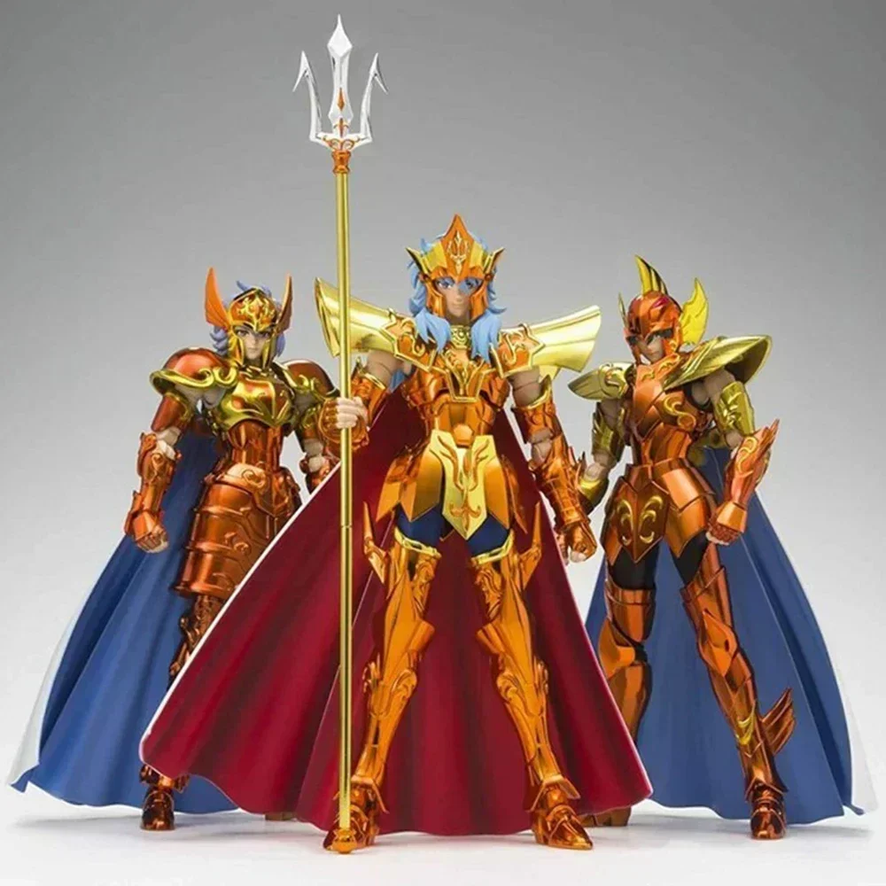 JModel/MST Saint Seiya Cloth Myth Ex Anime Ver Poseidon Sea Series Knights of the Zodiac Metal Action Figure Collection Toy