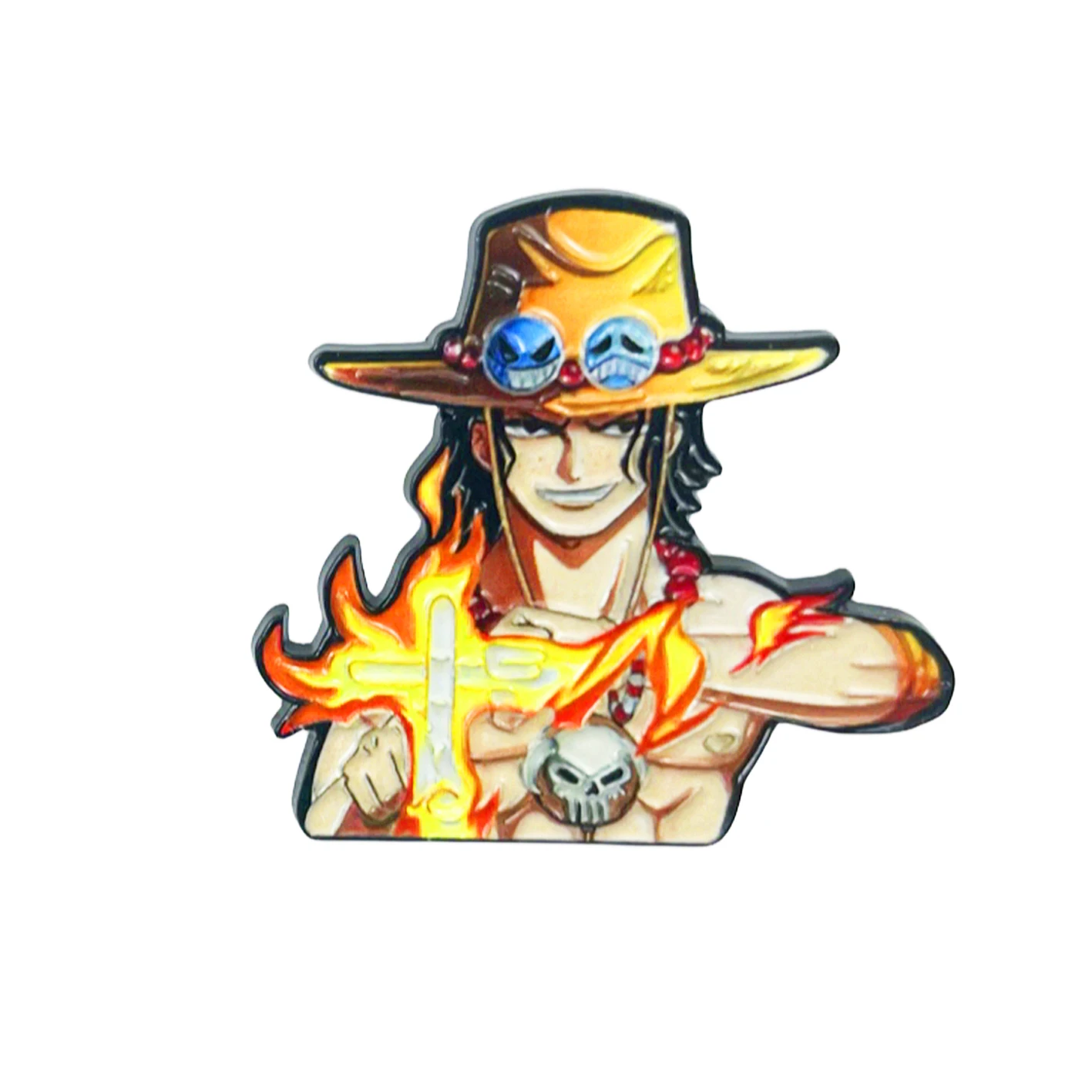 Anime One Piece Brooch Cartoon Enamel Pin Fashion Metal Badge Jewelry Badge Clothing DIY Jacket Decoration Lapel Pin Accessories