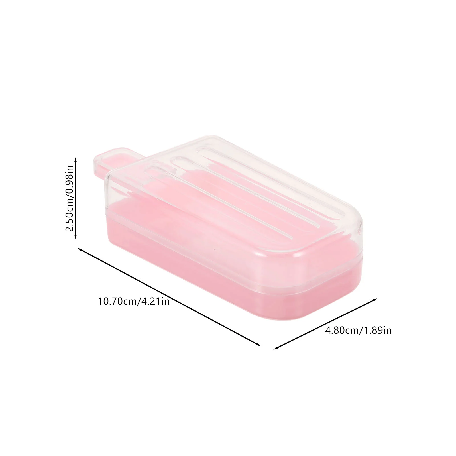 12 Pcs Popsicle Wedding Candy Box Boxes Ice Cream Shaped Tip Jar Mini Clear for Candies Gift Multifunction