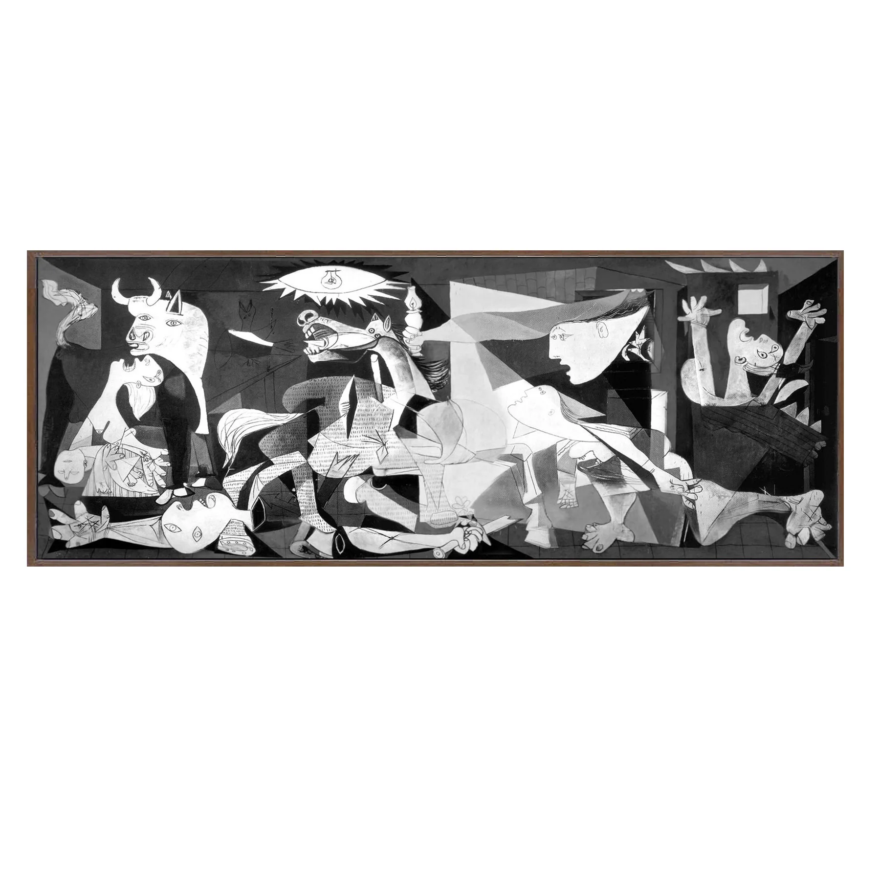 

Hand painted high quality reproduction of Guernica by Pablo Picasso modern wall art picture abstract oil painting home decor