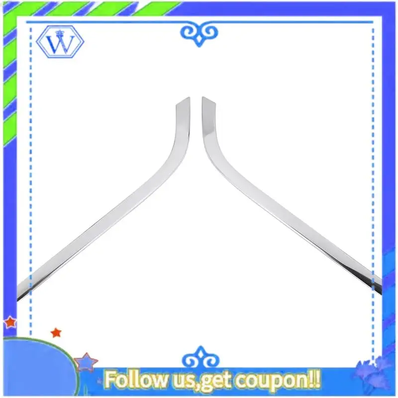 

M46K-Chrome Front Bumper Lower Grille Trim Strips Fog Light Cover Trim For Honda HRV HR-V Vezel 2021 2022