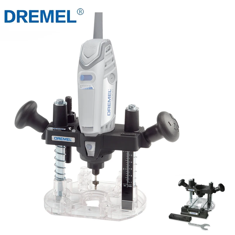 

Dremel 335-01 Plunger Router Milling Cutter Driller Trimming Machine Base Accessories Electric Grinder Attach for Carpentry Tool