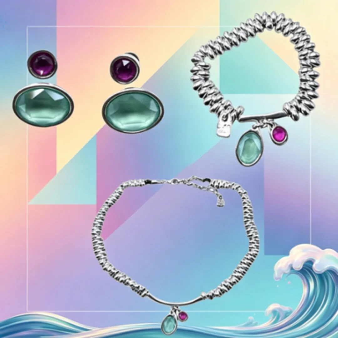 2026 Summer European Popular Leisure Versatile Fashion Bestseller Women's Gift Jewelry Set