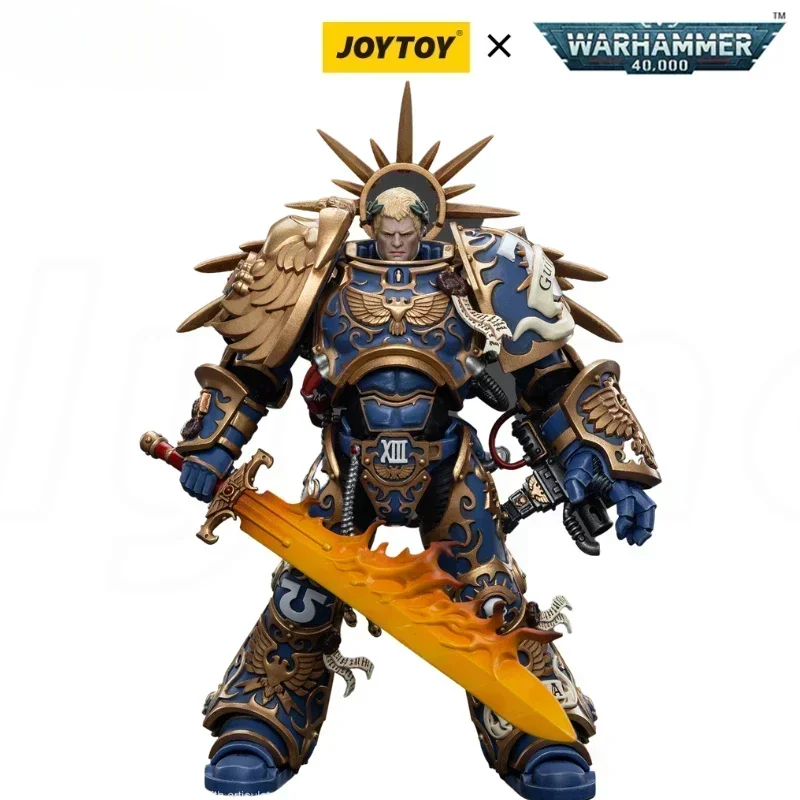 Nieuwe [IN VOORRAAD] JOYTOY Warhammer 40K 1/18 Actiefiguren Ultramarines Roboute Guilliman Collection Model Gift Speelgoed voor Kid Jongen