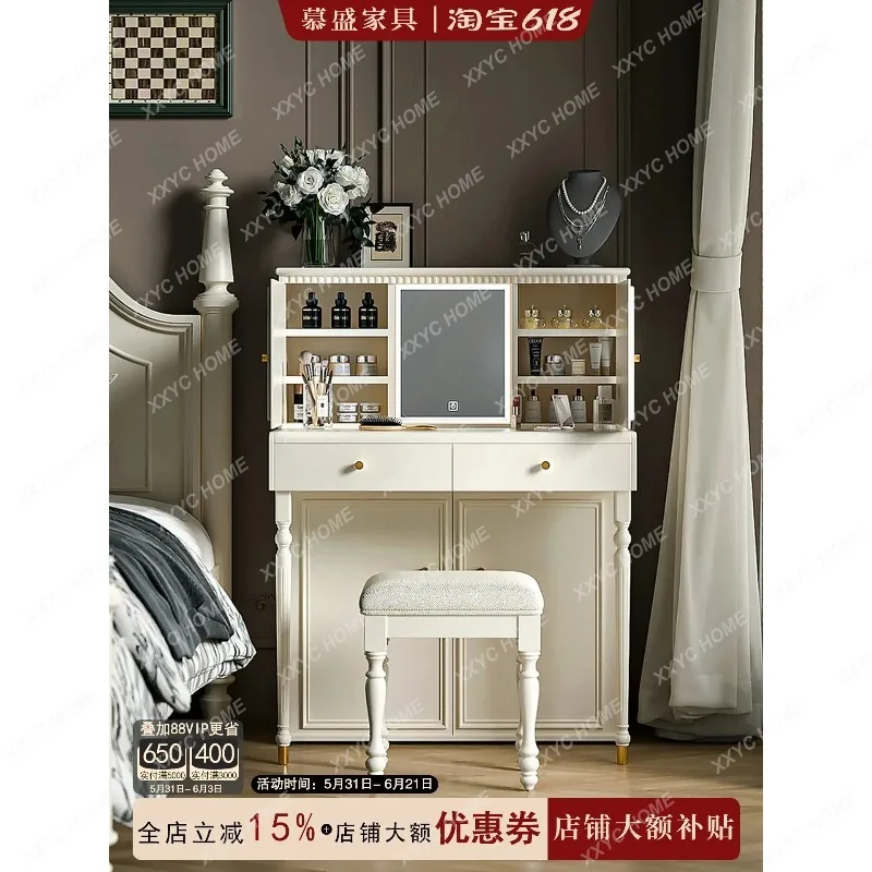 XX Vintage Dresser Bedroom Cream Style Makeup Table