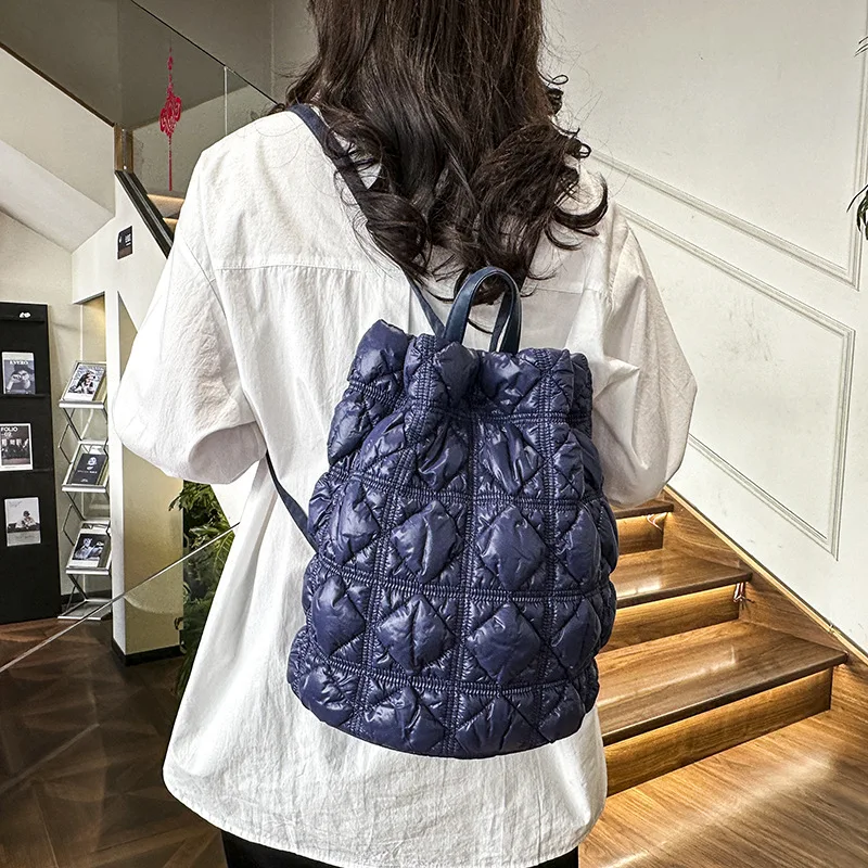 New Korean Cloud Bag For Women Casual Versatile Shoulder Bag Unique Niche Backpack