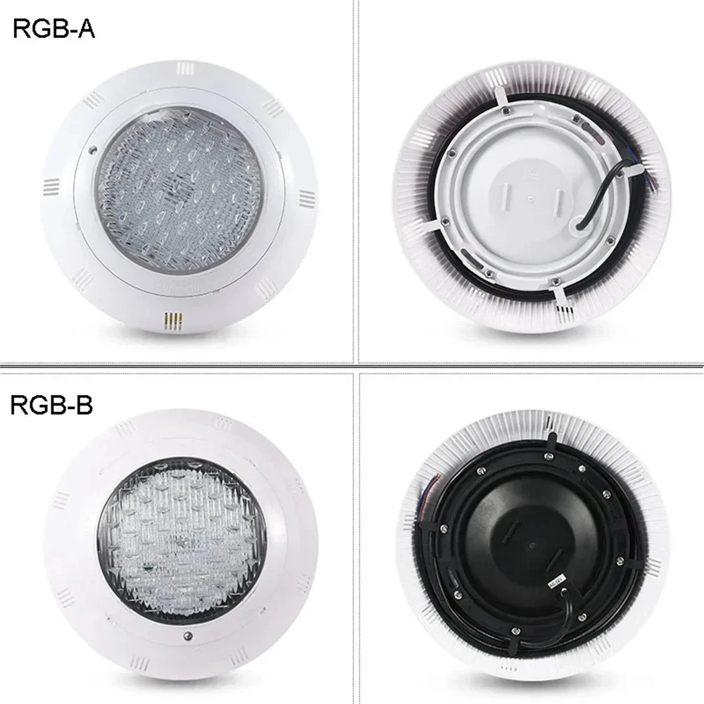 Led Rgb Onderwater Spotlight Met Afstandsbediening Ip68 Dc 12V 12W 18W 24W 35W 45W Waterdicht Voor Buitentuin Vijver Zwembad