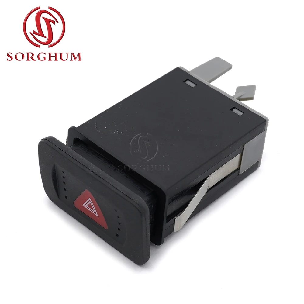 1J0953235J Car Emergency Hazard Warning Light Flash Switch Button Knob For Volkswagen Golf Jetta Bora Mk4 1998-2006 7Pins