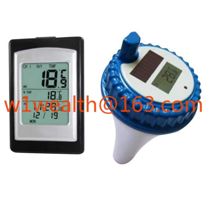 

Популярный беспроводной термогигрометр, плавающий солнечный термометр для бассейна WT0