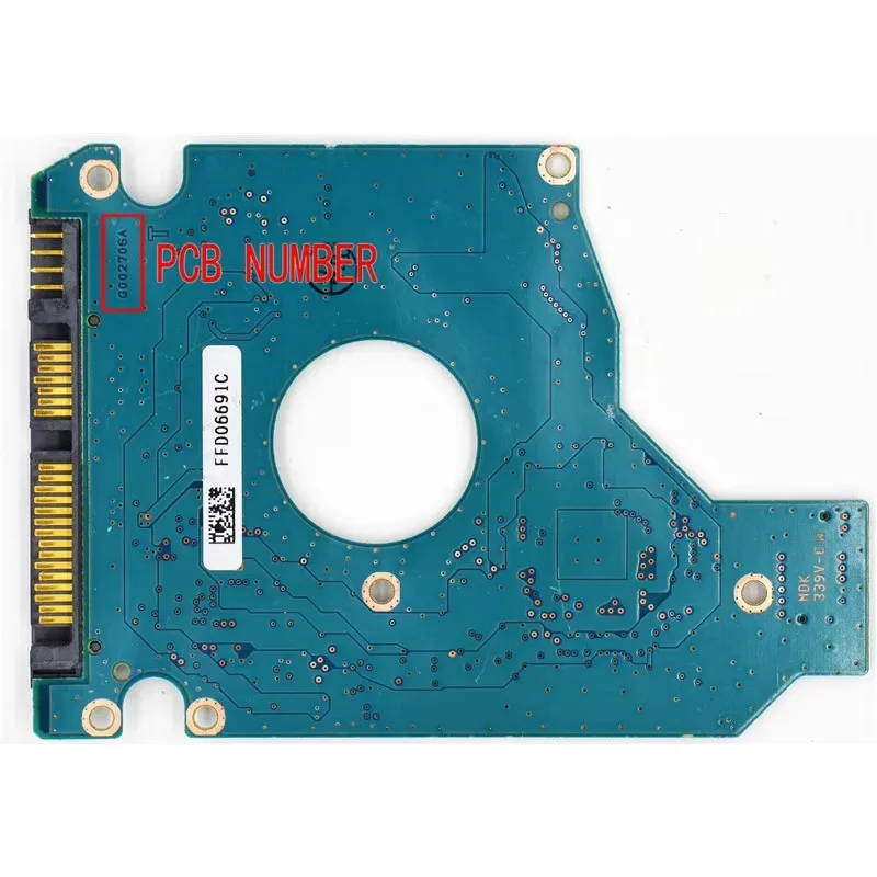 G003138A  G002439-0A  G002706A  G002587-0A  G002915A  Toshiba Hard disk circuit board