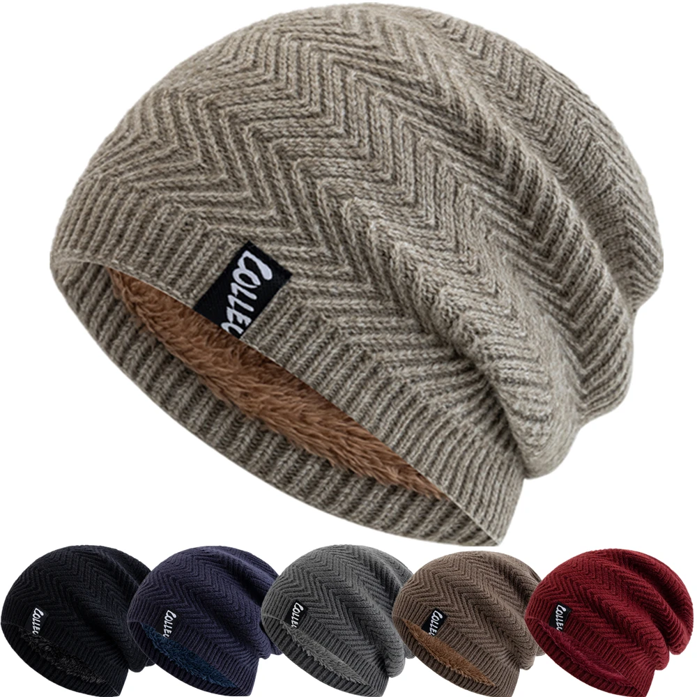 Hot Sale Unisex Warm Winter Hats Arrow Pattern Fashion Men Women Ski Beanie Hat Casual Decor Winter Knit Cap