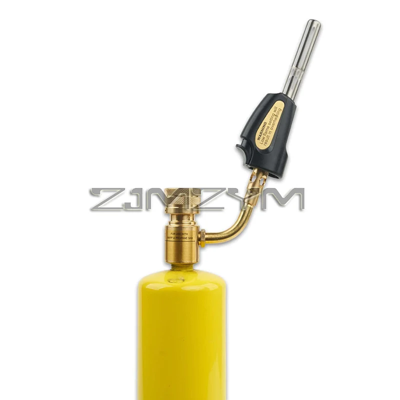 Handy Gas Welding Propane Torch Head Gas Self Ignition Torch Brazing Solder Propane Welding Torch Portable Repair Nozzle