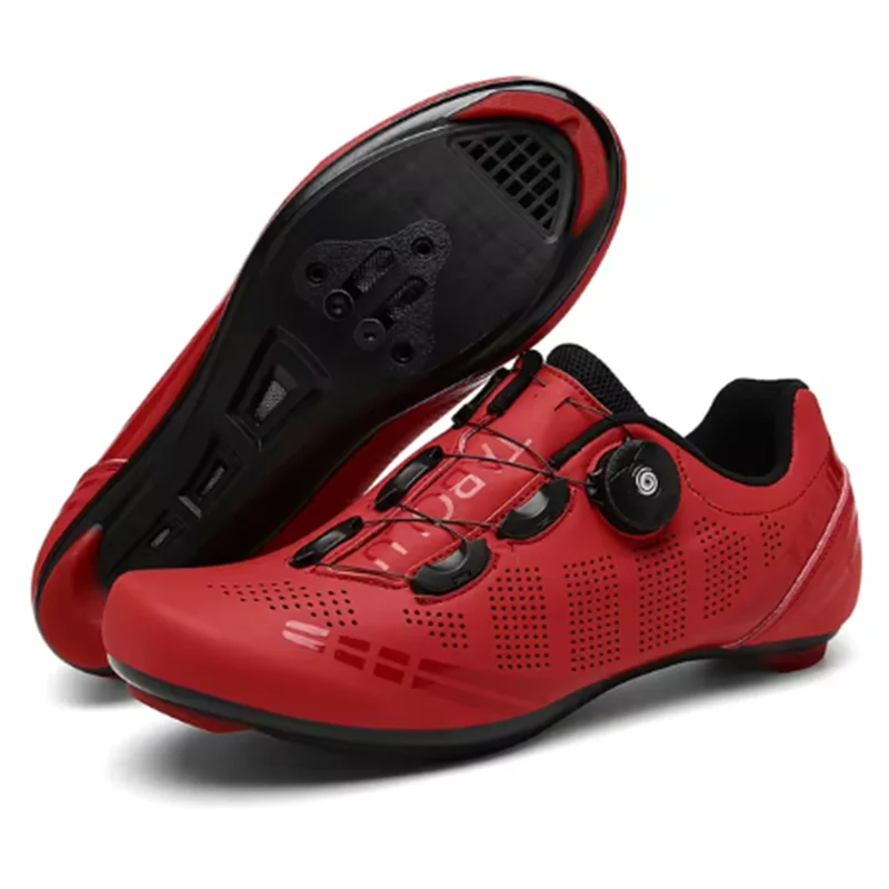 Tênis de Ciclismo Respirável para Homens e Mulheres, Sapatos MTB, Sapatos Spd Pedal Cycle, Equitação de Montanha, Esporte, Road Bike