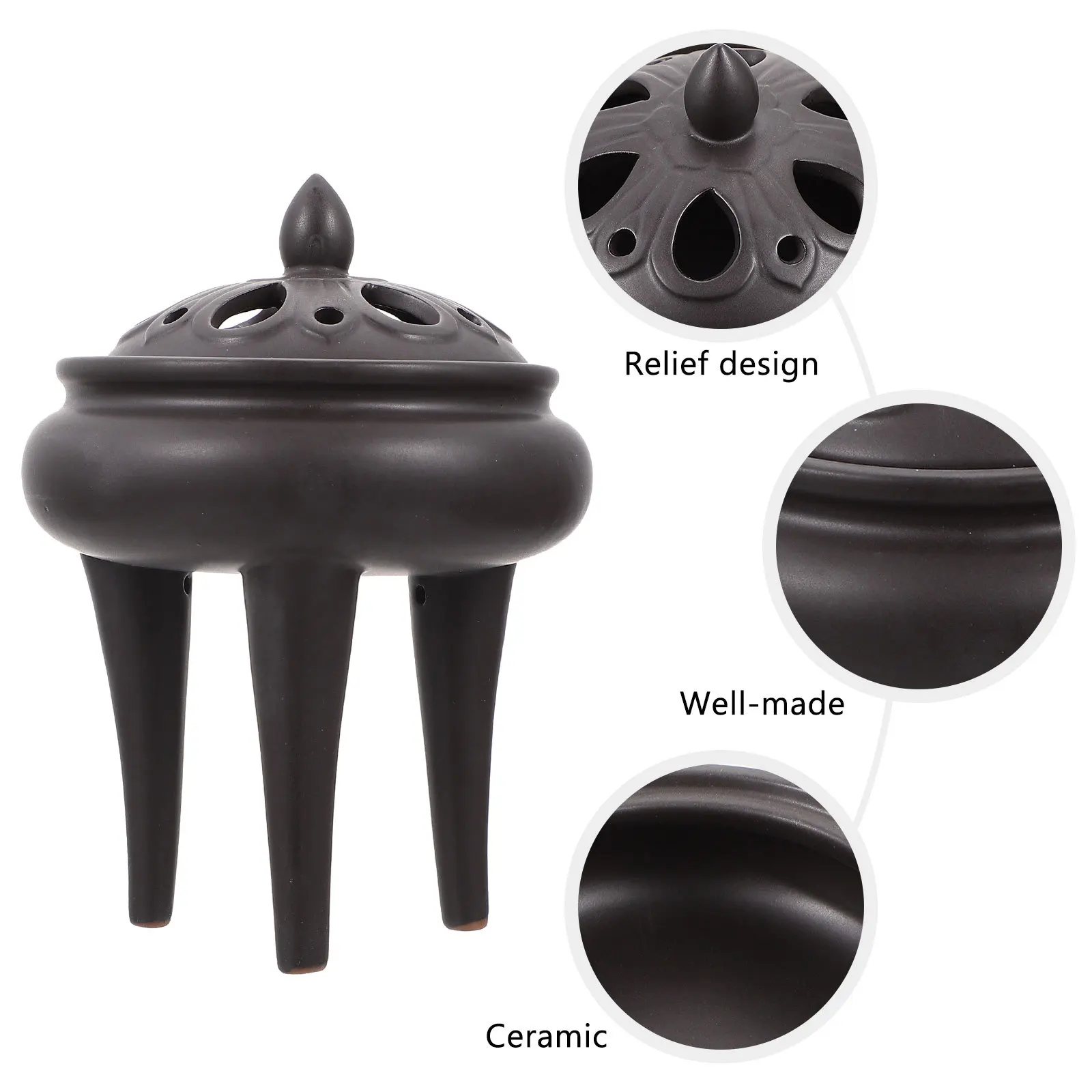 

Aroma Stove Decor Incense Burner Adornment Incense Holder Decor Household Incense Burner Home Adornment