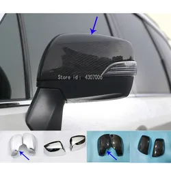 Espejo retrovisor lateral para coche Subaru Forester, embellecedor de marco de lámpara, 2 piezas, 2013, 2014, 2015, 2016, 2017