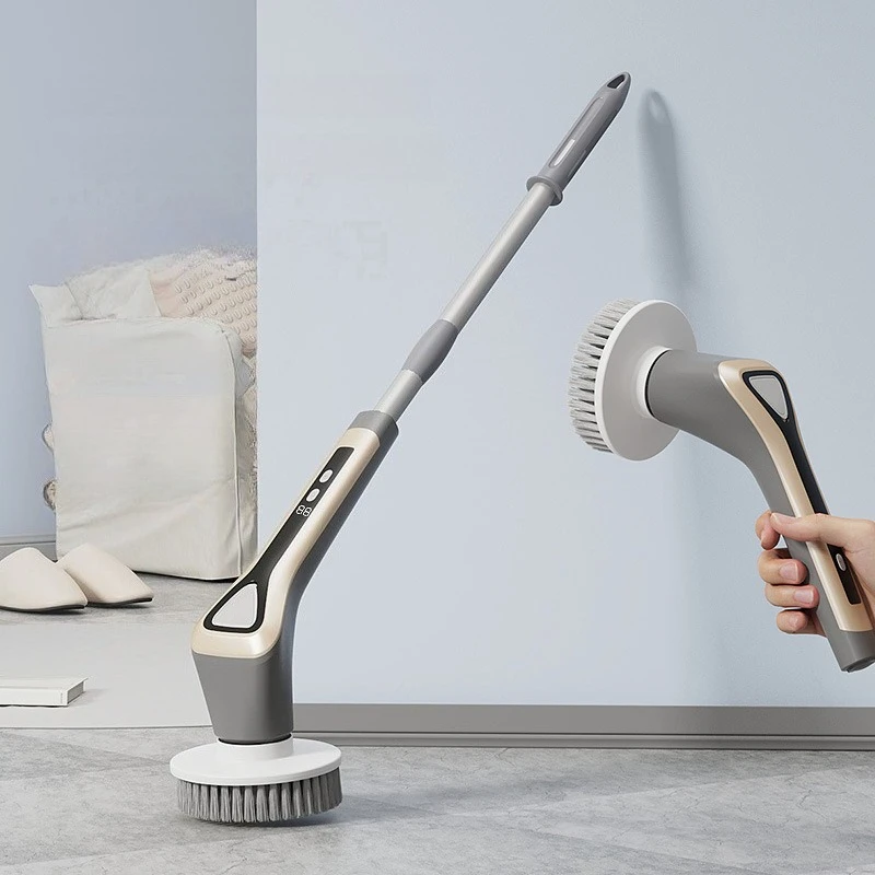 Multi Functional Long Battery Life Electric Cleaning Brush Flexible Adjustable Deep Cleaning Cleaning Brush Home Appliances