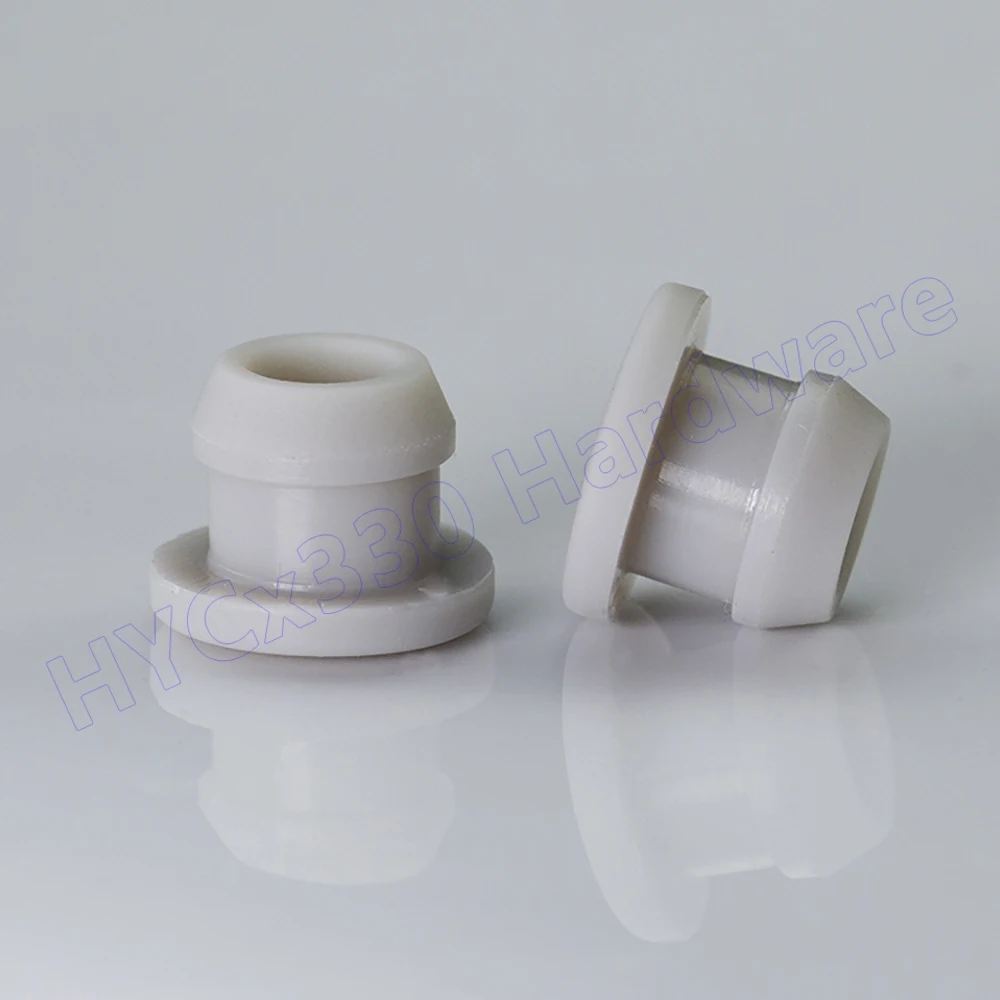 Grey Snap-on Hole Plug Silicone Rubber Blanking End Caps Seal Stopper,Solid 2.5 3 3.5 4mm,Hollow 4.5mm to 30mm