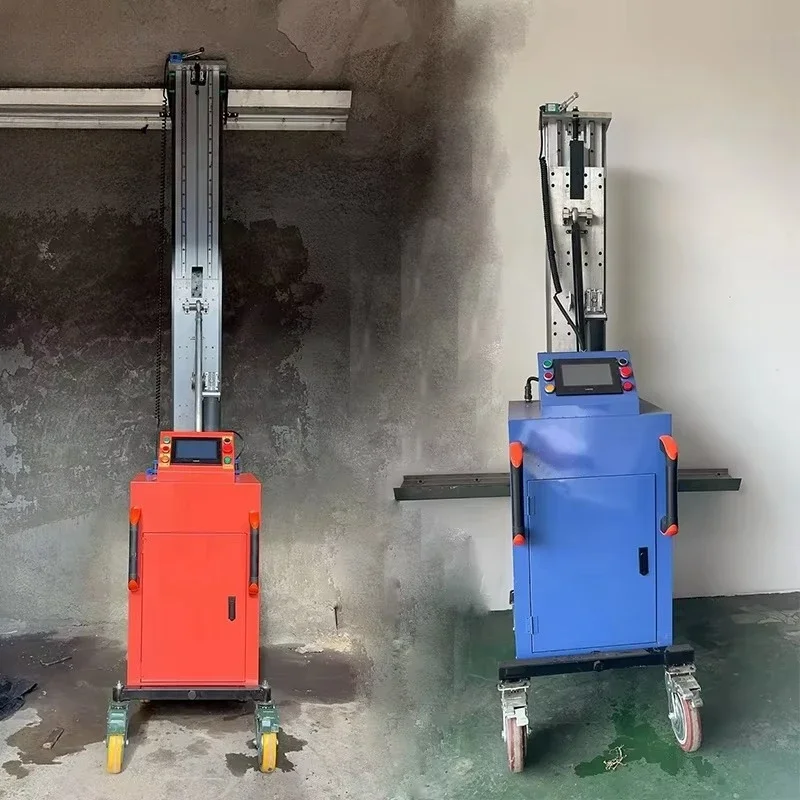 Mobile painting machine Automatic plastering and cement spraying machine