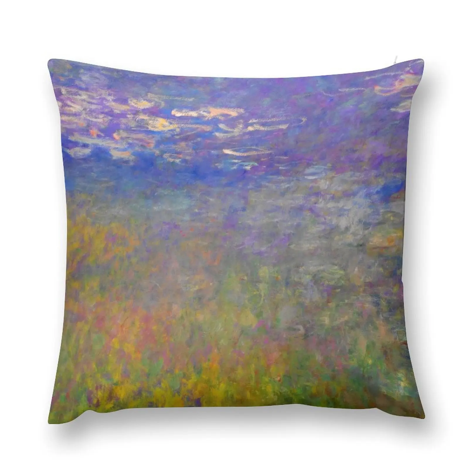 Water Lilies Claude Monet Fine Art Throw Pillow Decorative pillowcase Christmas Throw Pillows Covers pillow