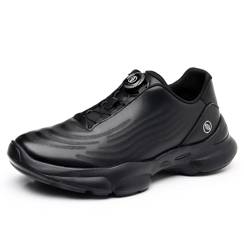 Autumn New Designer Outdoor Casual Shoes for Men Solid Color Platform Sneakers Male Fashion Rotating Buckle Sports Shoes Man