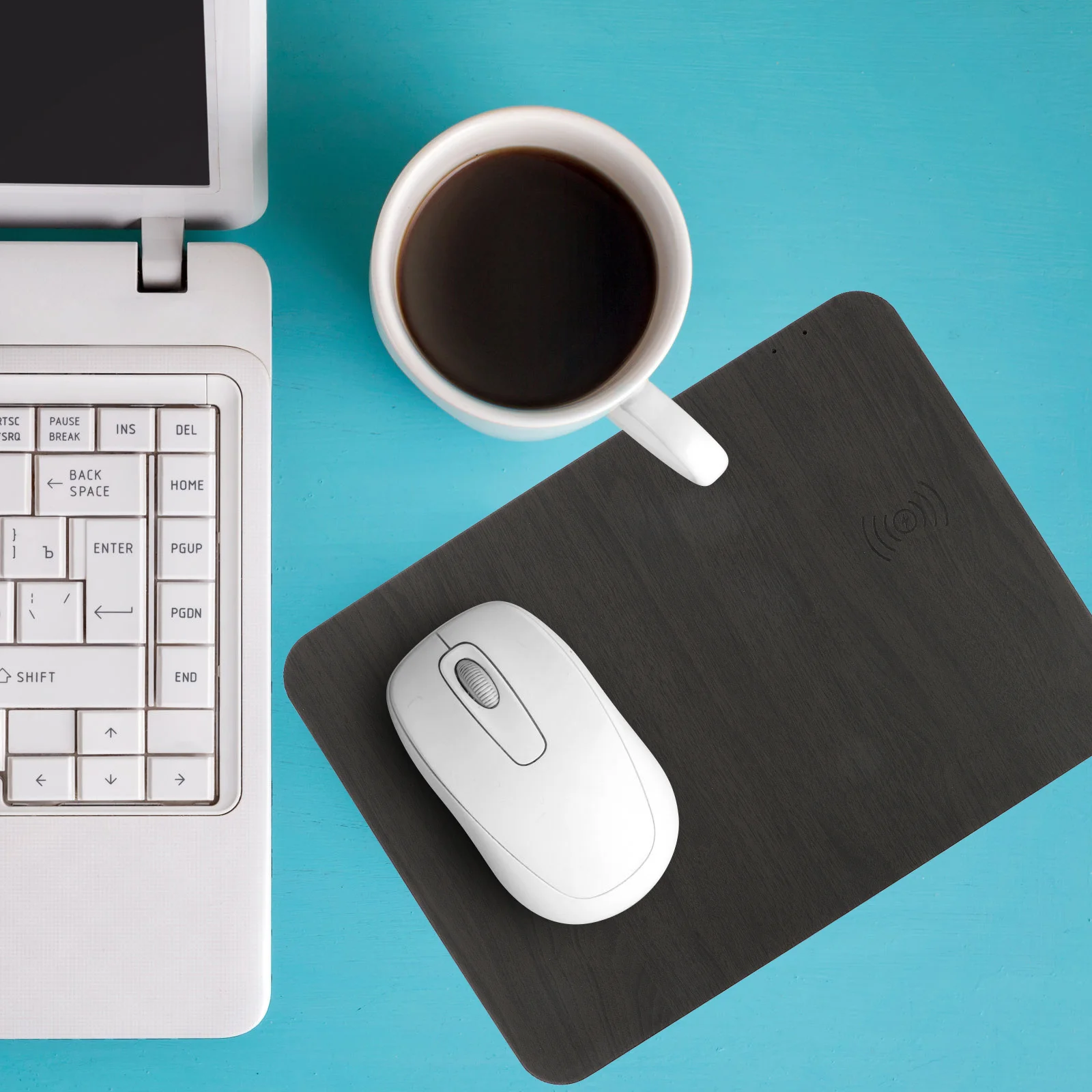 

Коврик для мыши с беспроводной зарядкой, 15 Вт, искусственный материал, игровой коврик для мыши, быстрая беспроводная зарядка, ненагревающийся портативный настольный аксессуар