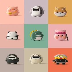 For Beats Studio Buds Case Cute 3D Cartoon Silicone Case Cover For Beats Studio Buds Plus Earphone Charging Box Accessories