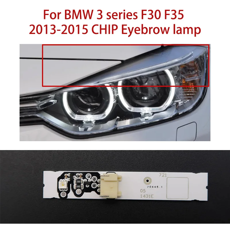 

Light Source Lamp Bead Angel Eye Module For BMW 3 Series F30 F35 2013-2015 Car CHIP Ballast White Light Daytime Running Light
