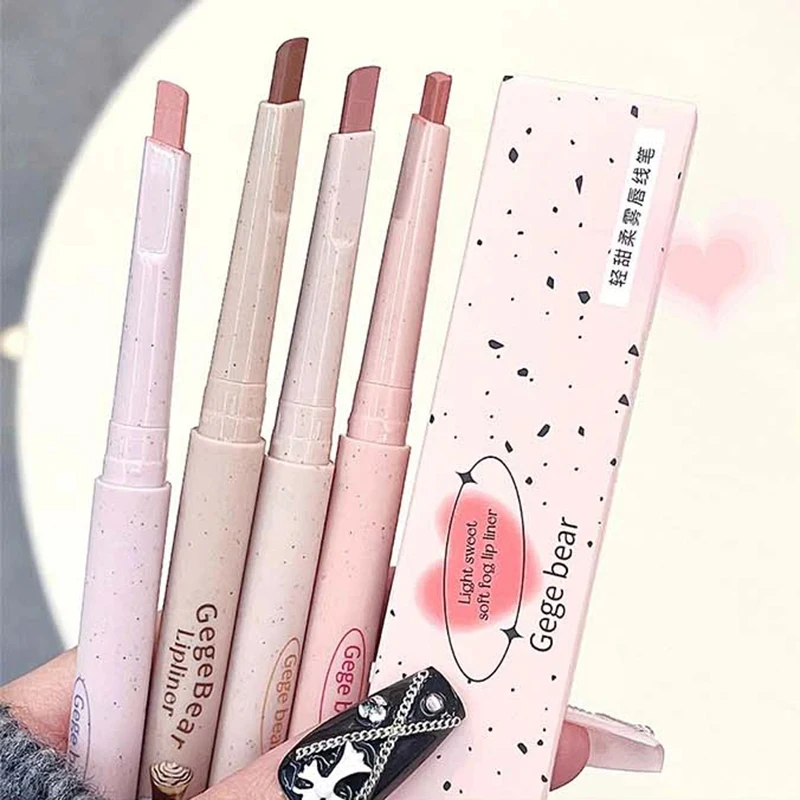 New Light Sweet And Soft Fog Lipliner mette in evidenza la forma del labbro che dura non facile da sbiadire non togliere il trucco Nude Pink Lip Liner