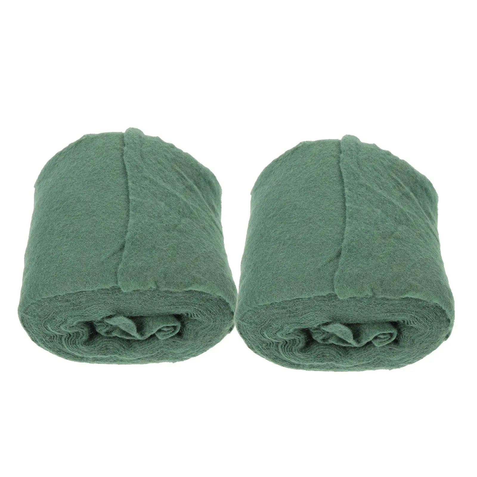 2 Rolls Premium Cloth Tree Protector Wrap Green Color Winter Protection Wrap Frost Cold Proof Breathable Sun Blocking Tree Warm