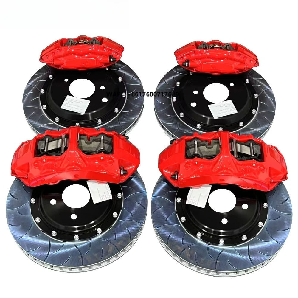 Direct Fit Replacement High Carbon Steel Slotted Drilled 17 18 19 Inches Size Big Brake Kit  Gs350 Is250 F