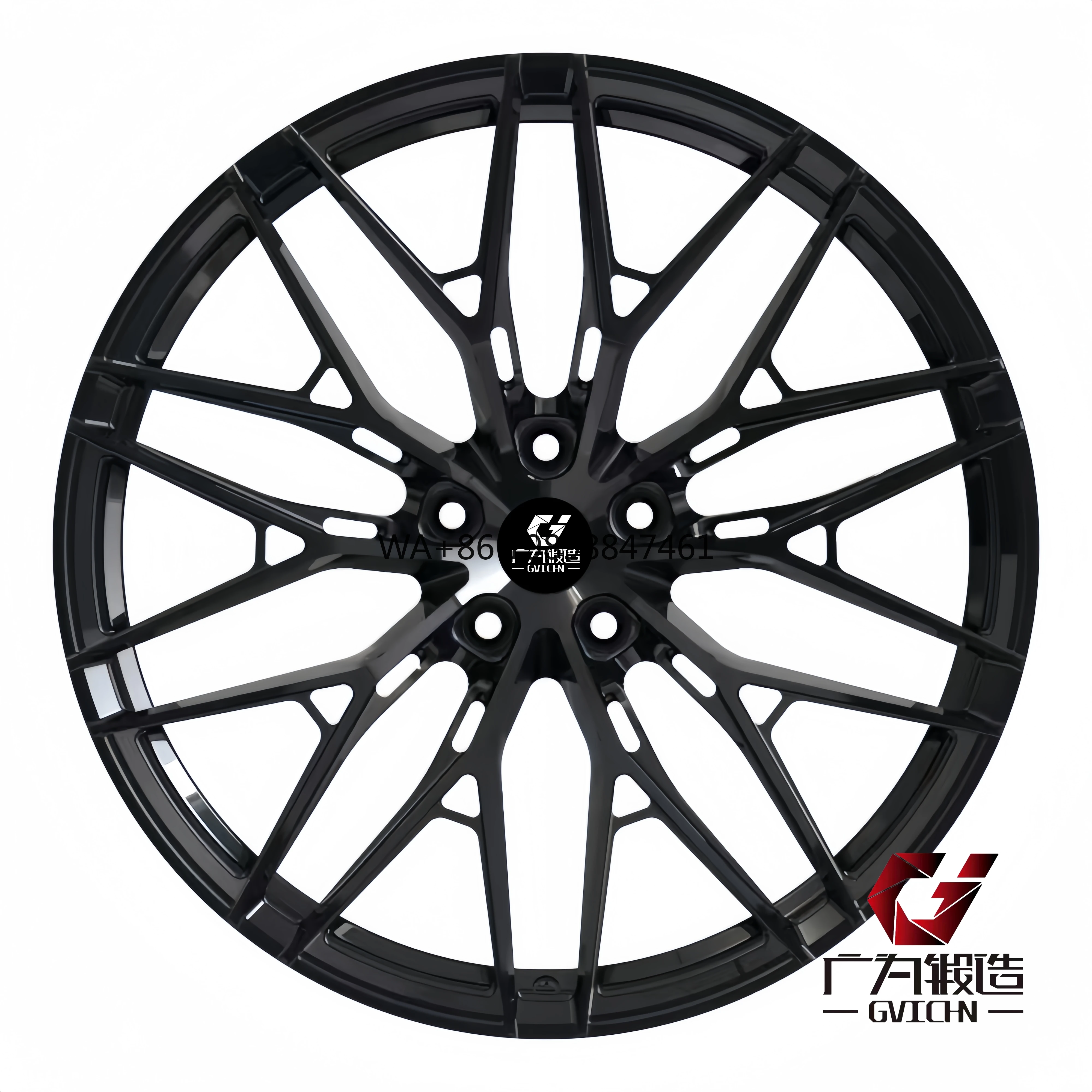 

Gpw Custom Forged Wheels Gloss Black 18 19 20 21 22 Inch 6061-t6 Aluminum Monoblock Forged Wheels Rims