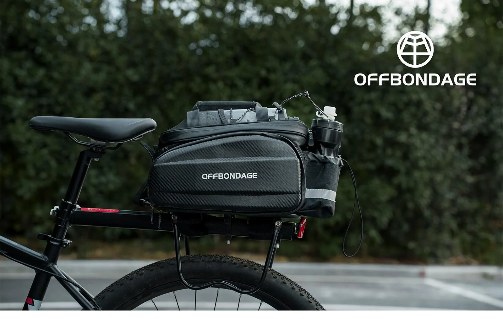 OFFBONDAGE 20L Fahrrad-Hecktasche, Fahrradsatteltasche, MTB-Gepäckträgertasche, Fahrrad-Reisetasche, Fahrradkorb, Fahrradzubehör – Detail 6