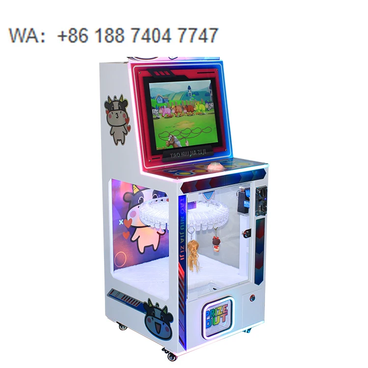 Coin Operated Games Kids Playground Indoor Interactive Video Game Consoles Mini Claw Machine Game Room Entertainment Arcade