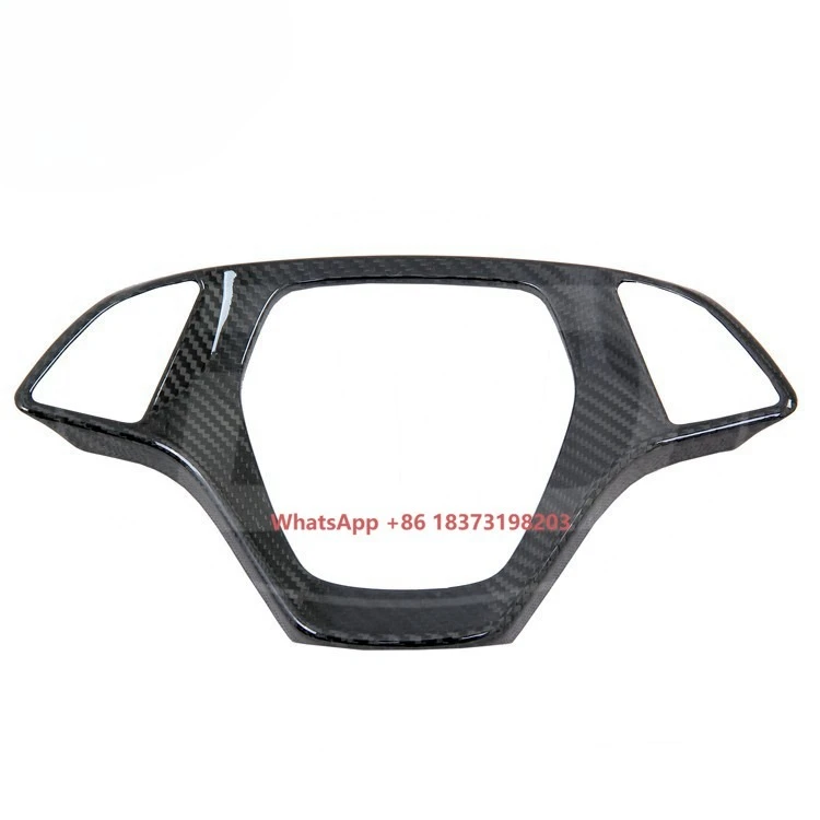 

For Chevrolet Corvette C7 2014-2017 Carbon Fiber Steer Wheel Cover