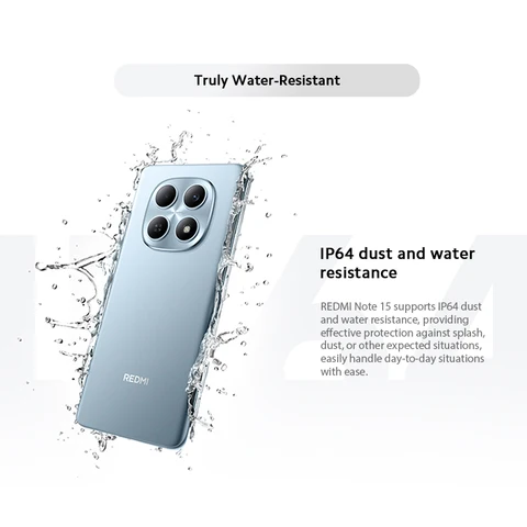Смартфон Xiaomi Redmi Note 15, 6/128ГБ, 8/256ГБ, global