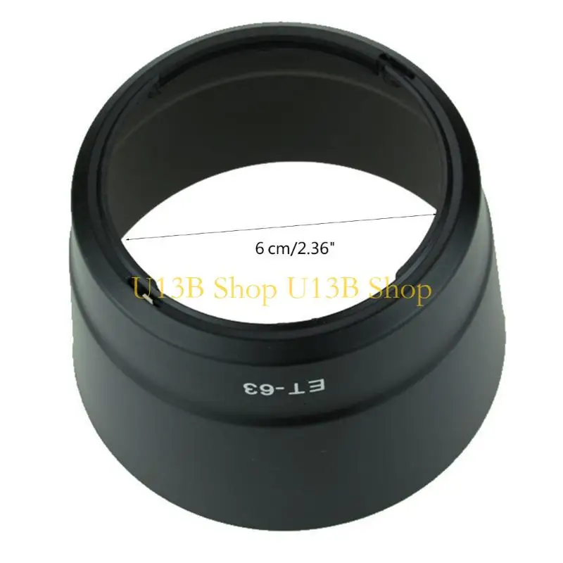 U13B ET-63 капюшон обратимого линзы для 750D 760D EF-S 55-250 мм f/4-5.6-это меньше.