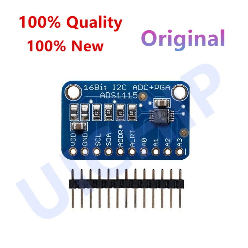 ADS1115 Ultra Small 16 Bit Precision Analog-to-digital Converter ADC Development Board Module 4-channel